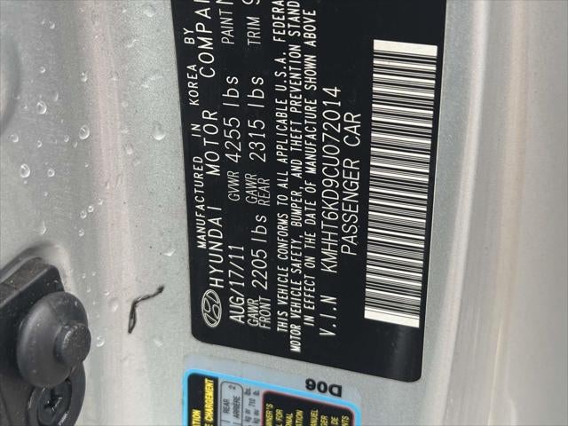 2012 Hyundai Genesis Coupe 2.0T