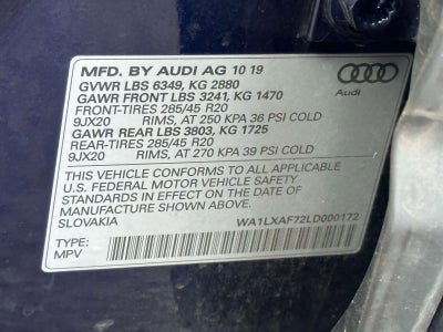 2020 Audi Q7 Premium Plus 55 TFSI quattro Tiptronic