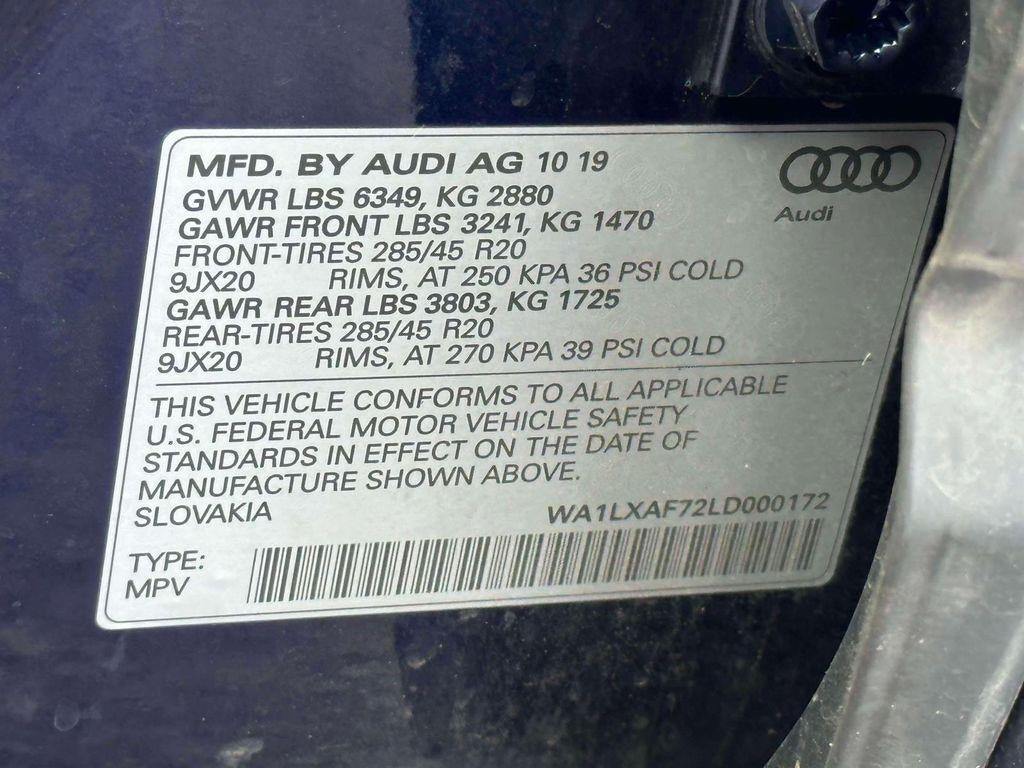 2020 Audi Q7 Premium Plus 55 TFSI quattro Tiptronic