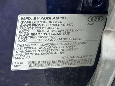 2020 Audi Q7 Premium Plus 55 TFSI quattro Tiptronic