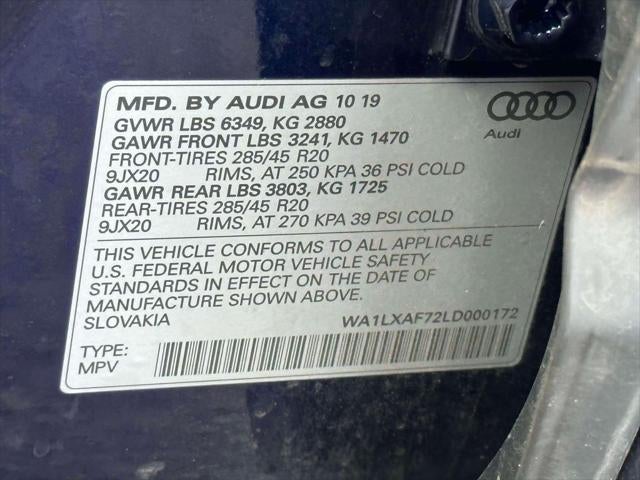 2020 Audi Q7 Premium Plus 55 TFSI quattro Tiptronic