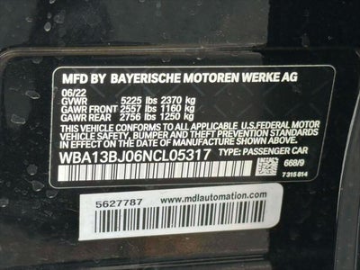 2022 BMW 530 i xDrive