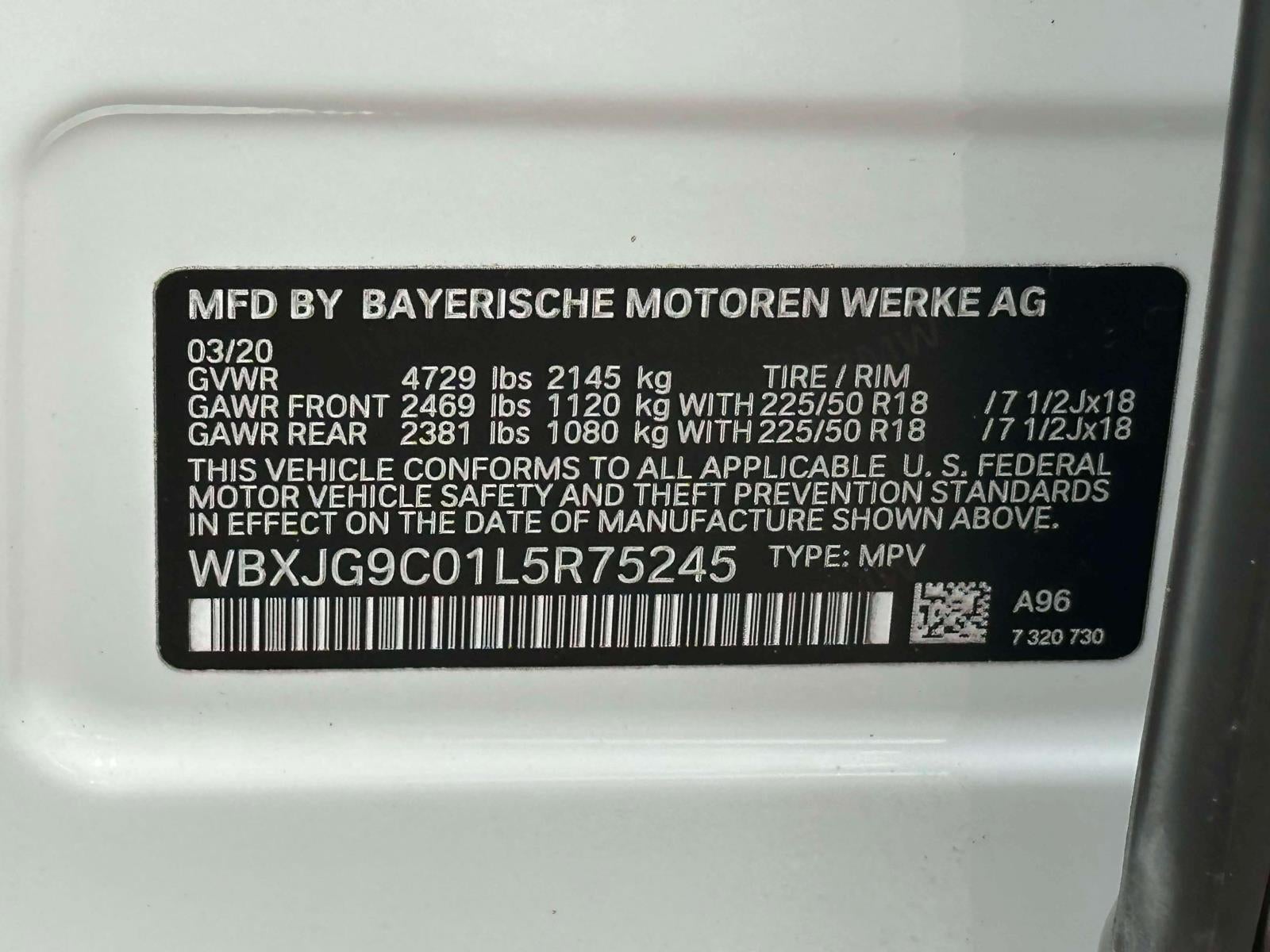 2020 BMW X1 xDrive28i