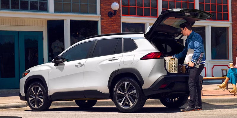 2025 Corolla Cross Hybrid Rear Liftgate