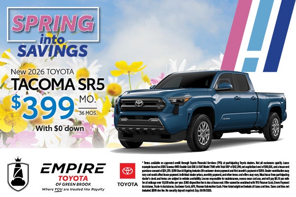 New 2026 Toyota Tacoma SR5