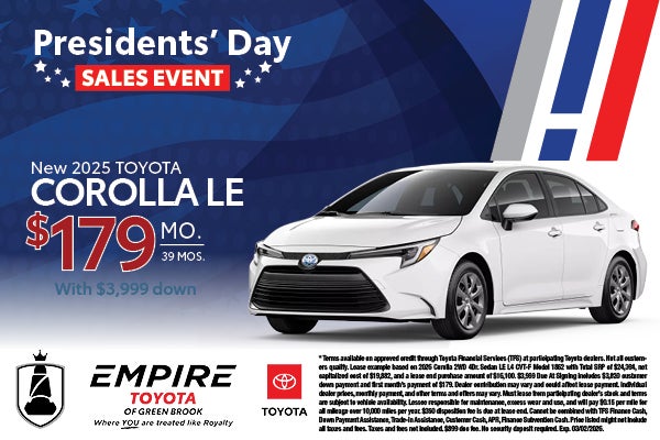 New 2025 Toyota Corolla LE