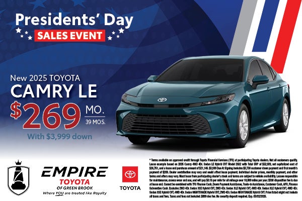 New 2025 Toyota Camry LE