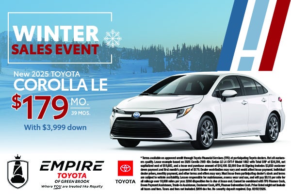 New 2025 Toyota Corolla LE