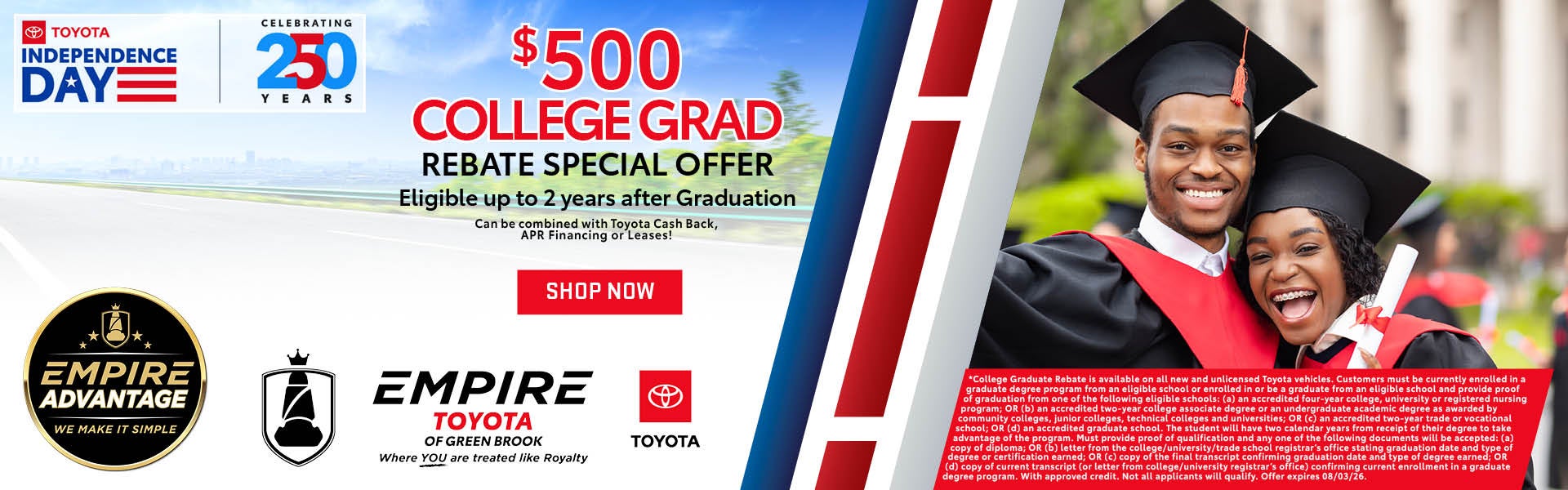 $500 College Grad