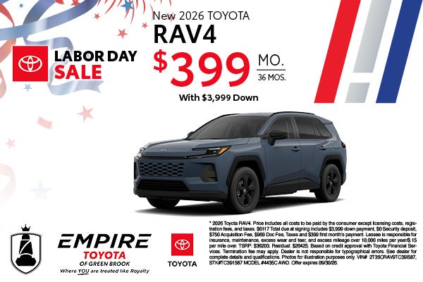 New 2026 Toyota RAV4