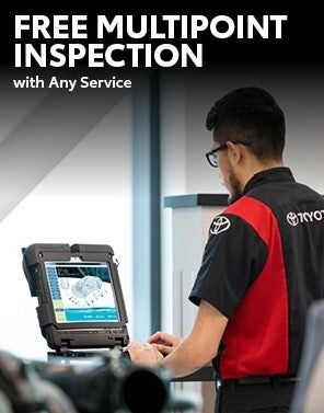 COMPLIMENTARY Multi-Point Inspection With Your Service